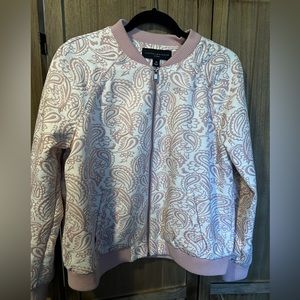 L paisley bomber.